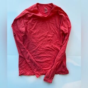 Girl’s Athleta Red Long Sleeve Shirt